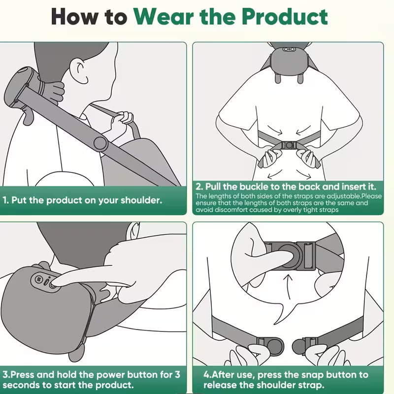 CalmVista™ Smart Neck Relief Massager